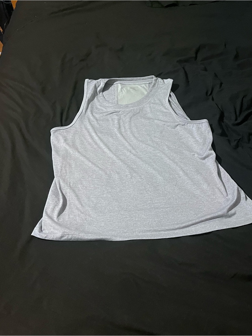 Avia Light Gray Scoop Neck Tank Top
